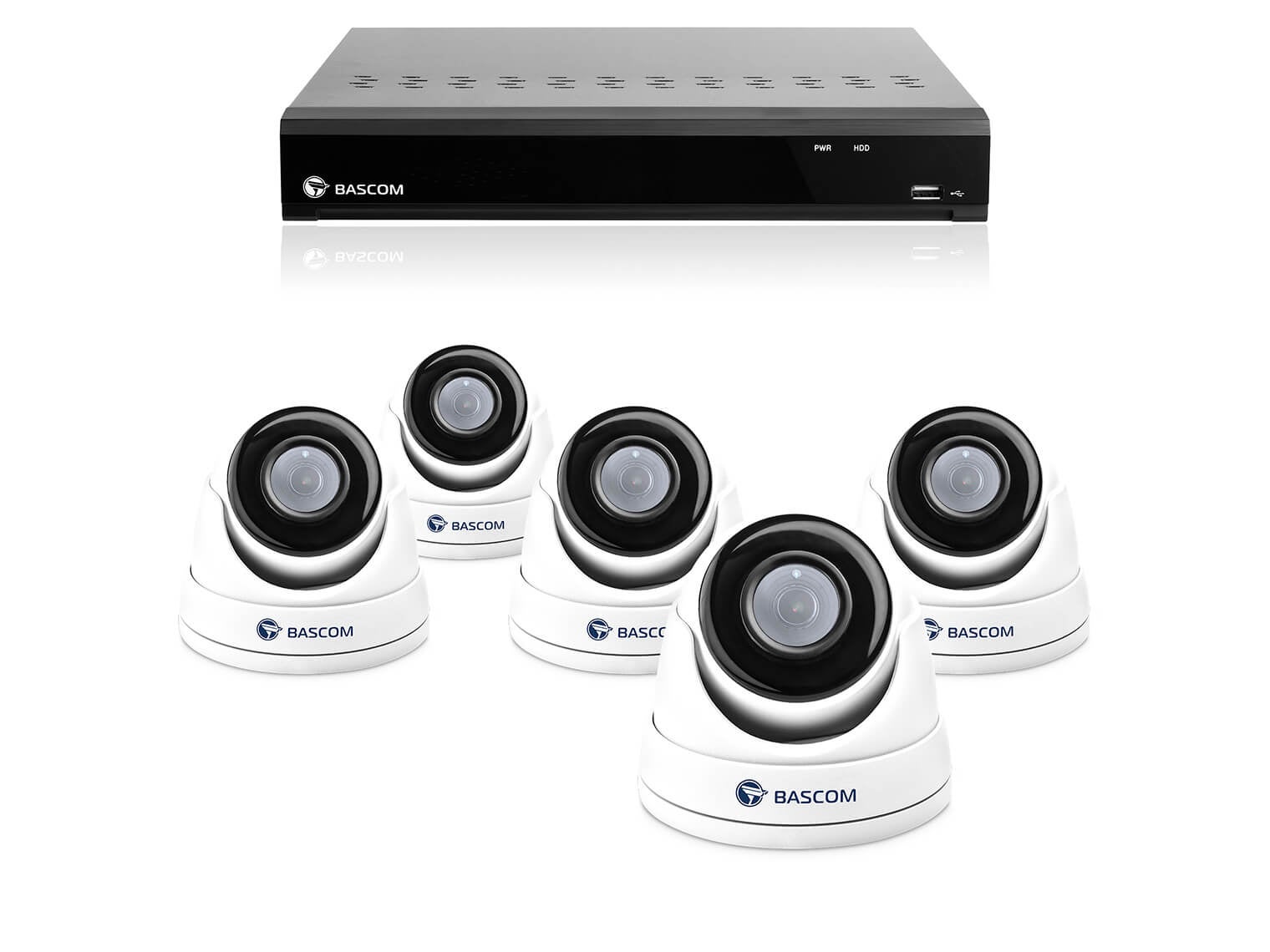 Système filaire à 5 dômes